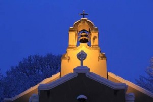 church bell at night
